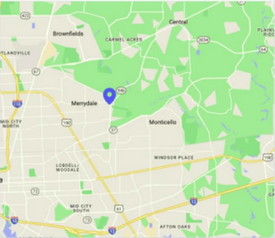 Site location on the map, as shown on the source dashboard