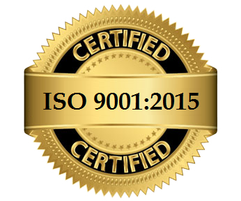 ISO 9001:2015 registered